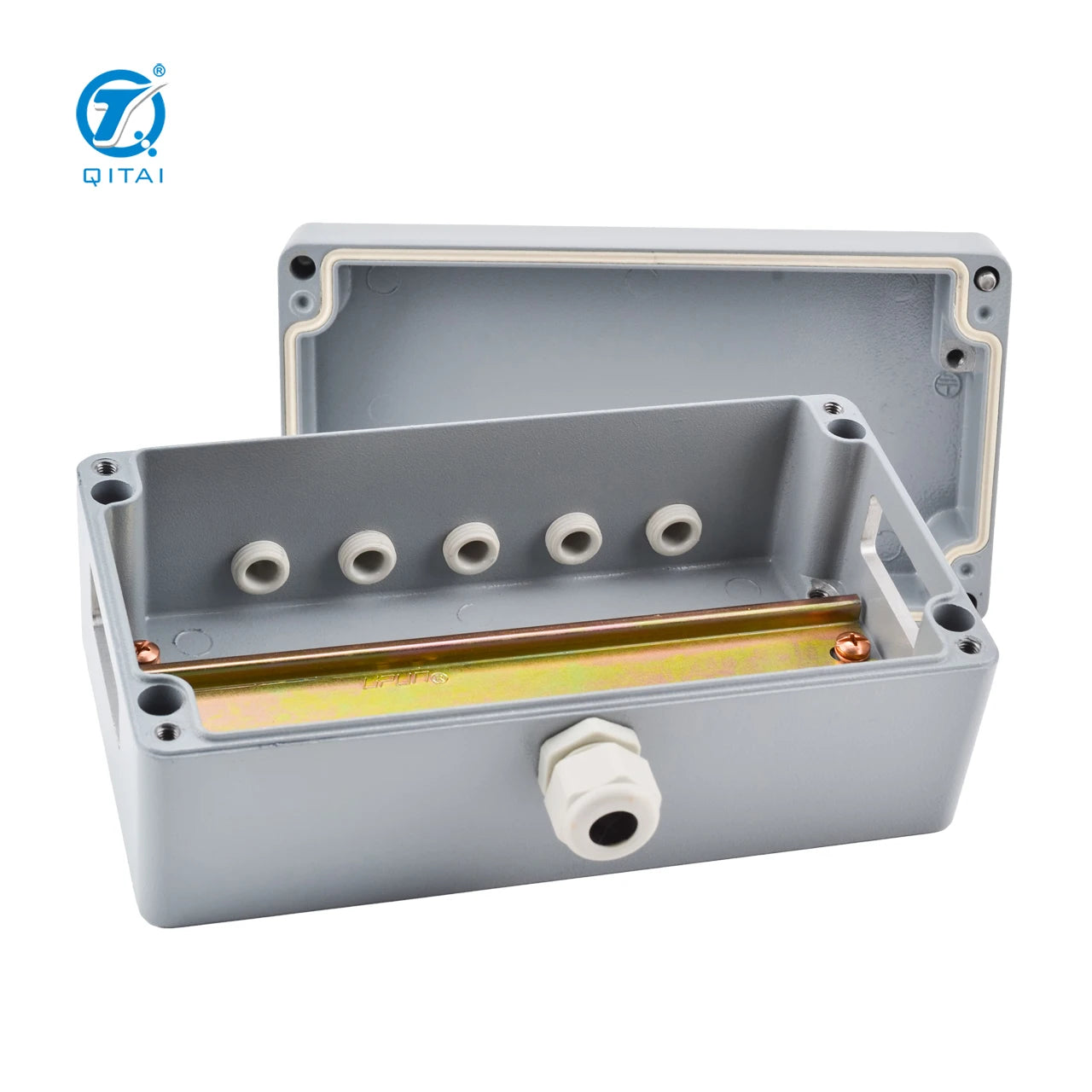 DA Series Aluminum Waterproof IP66 Junction Terminal Box Electronics  Distribution Box Project Electronic Terminal Enclosure