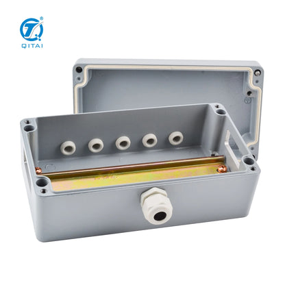 DA Series Aluminum Waterproof IP66 Junction Terminal Box Electronics  Distribution Box Project Electronic Terminal Enclosure