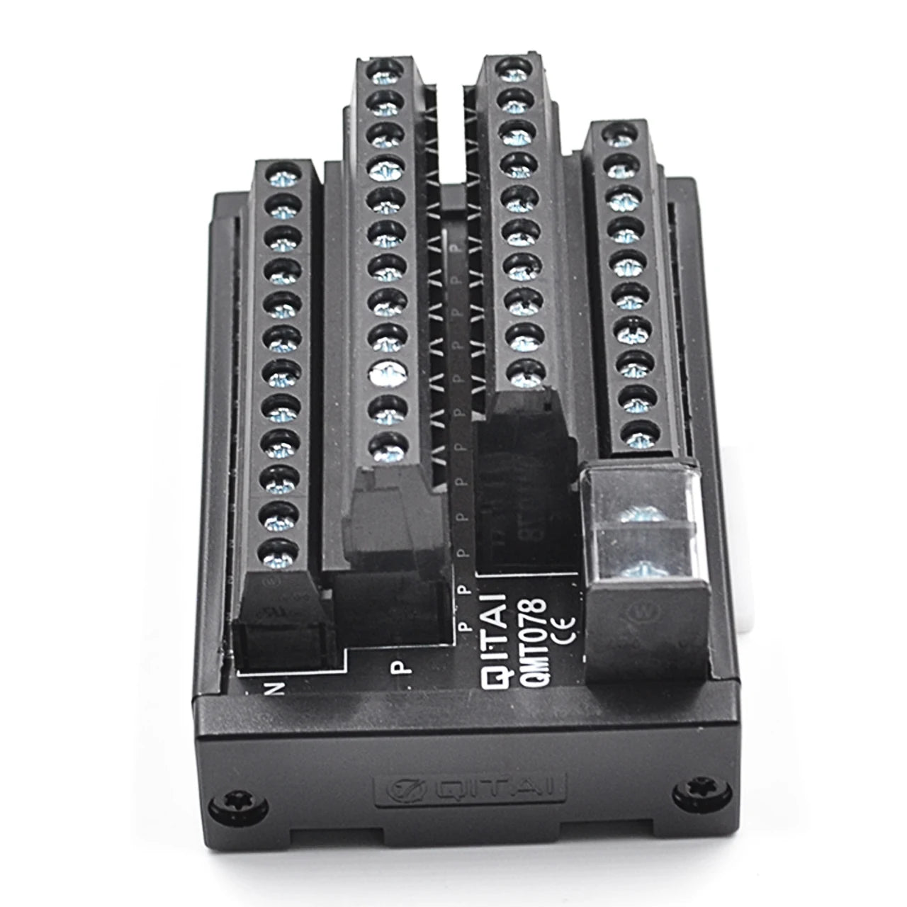 QMT078 QITAI Small Terminal Block Module Standard 35mm DIN RAIL Push-In Connection High Efficiency 2A DC24V 1.5 Mm