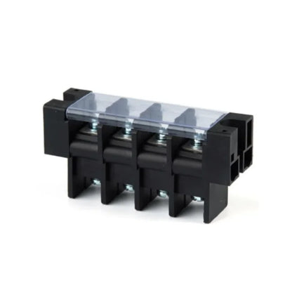 QTCQ-210 Barrier Strip 13mm Pitch 4 Poles 600V 50A 8-22AWG 2500VAC Barrier Terminal Blocks