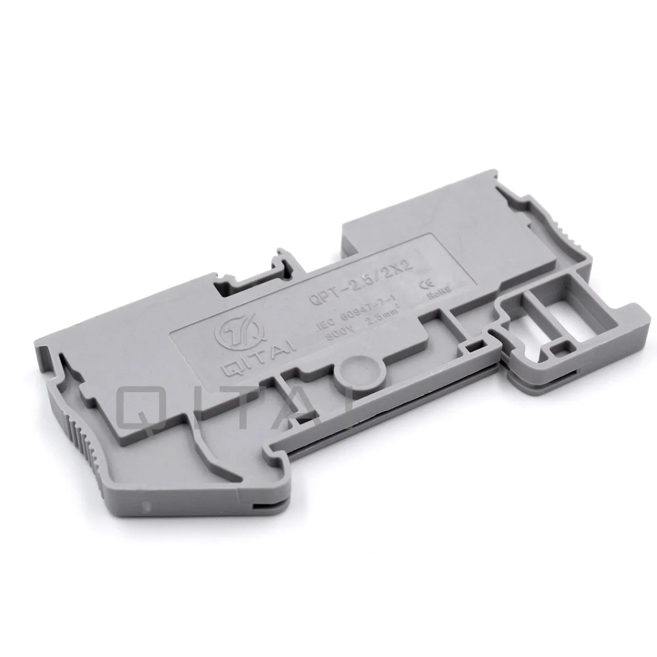 QPT-2.5/2*2  QUATTRO 2.5mm² 2 Input 2 Output Electrical Din Rail 4-Contacts Quick Wiring Connector Spring Terminal Blocks