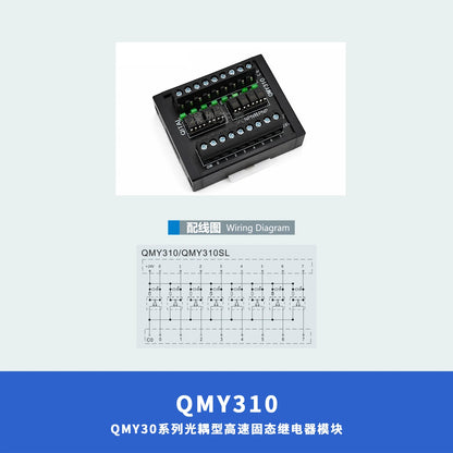 QMY310 Wholesale Price Programmable Relay Controller 1A Output Safety Optional Optocoupler Photorelay Solid State Relay Module