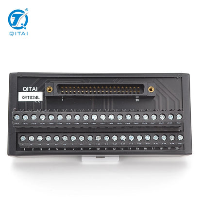 QMT024L 40-Pin MIL Wire Connector Automotive Terminal Block Module European General Use DC24V 1A Input Output Small Size