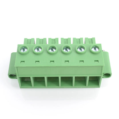 QPVH-1016F-6P 10.16mm Pitch 6P Female and Male Wire Connector Terminators PCB Screw Plug-in Terminal Block
