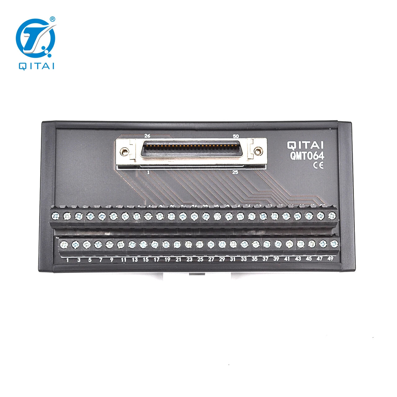 QMT064 MDR Servo Switching Terminal Block One to One Pin Connection 50 Bit Terminail Block Module