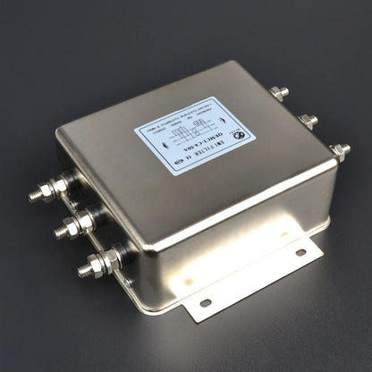 General Purpose Filter Three-Phase AC Power Filter 30A  Power Filter with Plug-In Connection