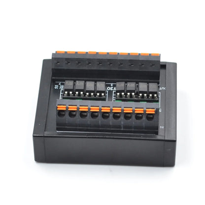 QMY307SL-P 8-Bit Photomos Optocoupler Solid State Relay 5-24V PNP Control 0.5A/60V Output with Plug in Terminal Block