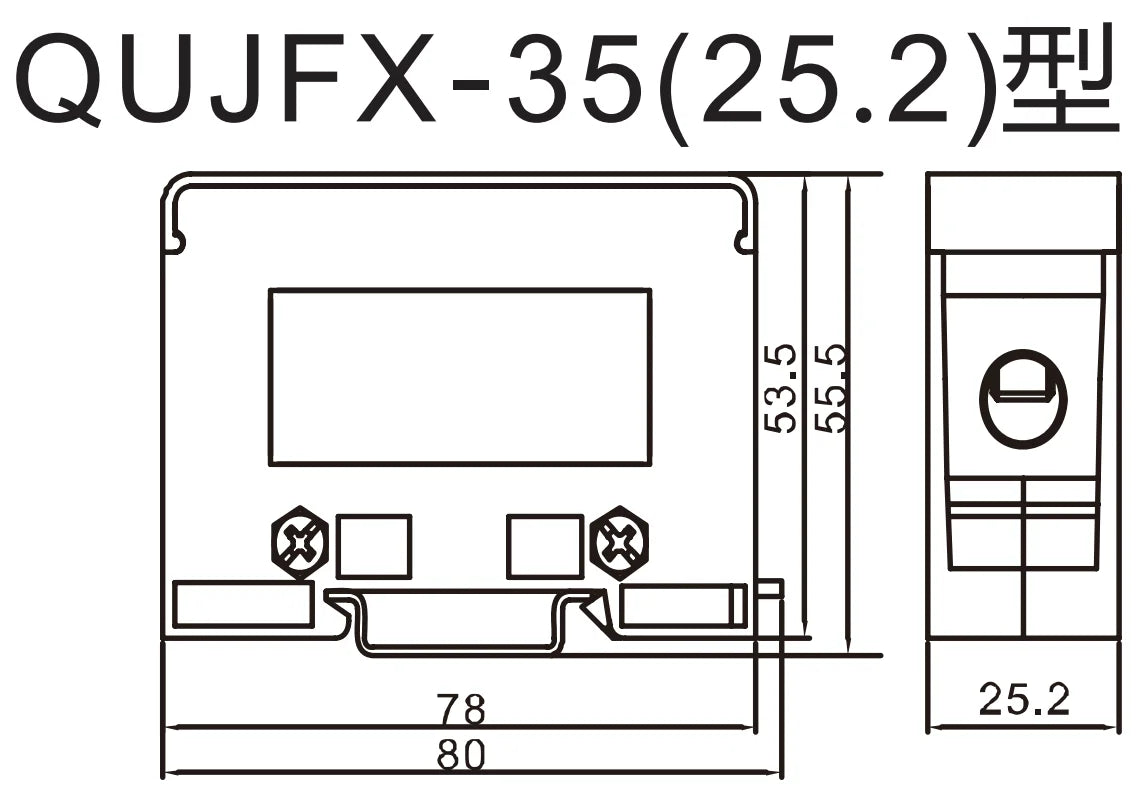 QJFX-35/4x10 Barrier Terminal Strip Automotive Screw Down Termination Distribution & Rail Plug Play Connector