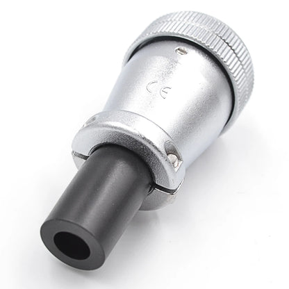 PT28F-16A IP66 Plug with PVC Sleeve 3-Core Receptacle for Plastic Clamp Nut Aviation Industrial Connector