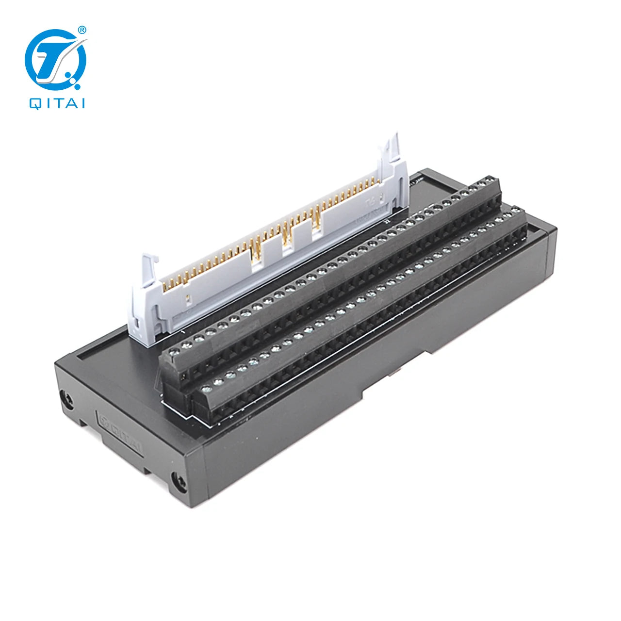 QMT027 64-Pin European General Use MIL Wire Connector Electric Terminal Block Module Automotive Input Output Screw Type for