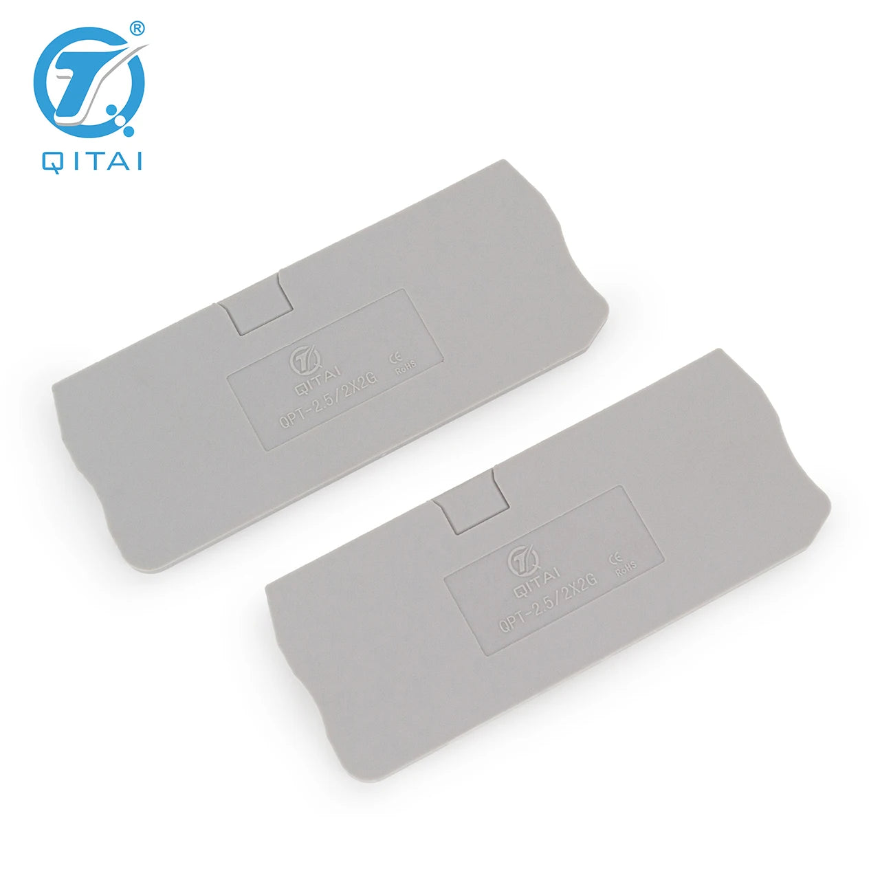 Plastic End Cover for PT and UK Din Rail Terminal Blocks Terminals End Cover End Plate