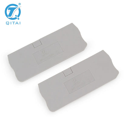 Plastic End Cover for PT and UK Din Rail Terminal Blocks Terminals End Cover End Plate