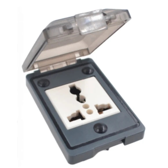 QH420-1 IP54 Power SOCKET Supply RJ45  USB Combination Sockets Multi-Functional Front Panel Interfaces for CNC Machines