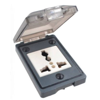 QH420-1 IP54 Power SOCKET Supply RJ45  USB Combination Sockets Multi-Functional Front Panel Interfaces for CNC Machines