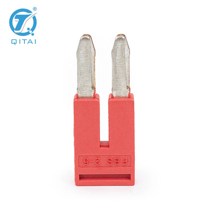 FBS 2-5 Plug-In Din Rail Terminal Block Central Fixed Bridge Screw Bridge Screw Terminal Block Plugging Jumper