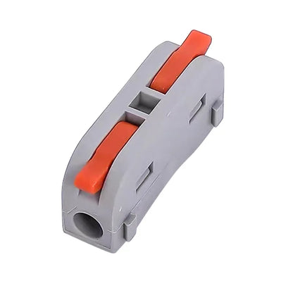 QPCT-2-1M Compact Quick Wire Connector 1P Build up Combination Electronic Single Electric Wire Terminal Blocks