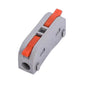 QPCT-2-1M Compact Quick Wire Connector 1P Build up Combination Electronic Single Electric Wire Terminal Blocks