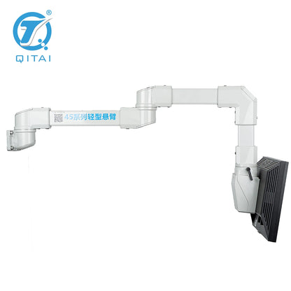 45 Series Industrial Control HMI Panel Touch Screen Mount Small Support Systems Aluminum Cantilever Machines IP54 Rated QITAI