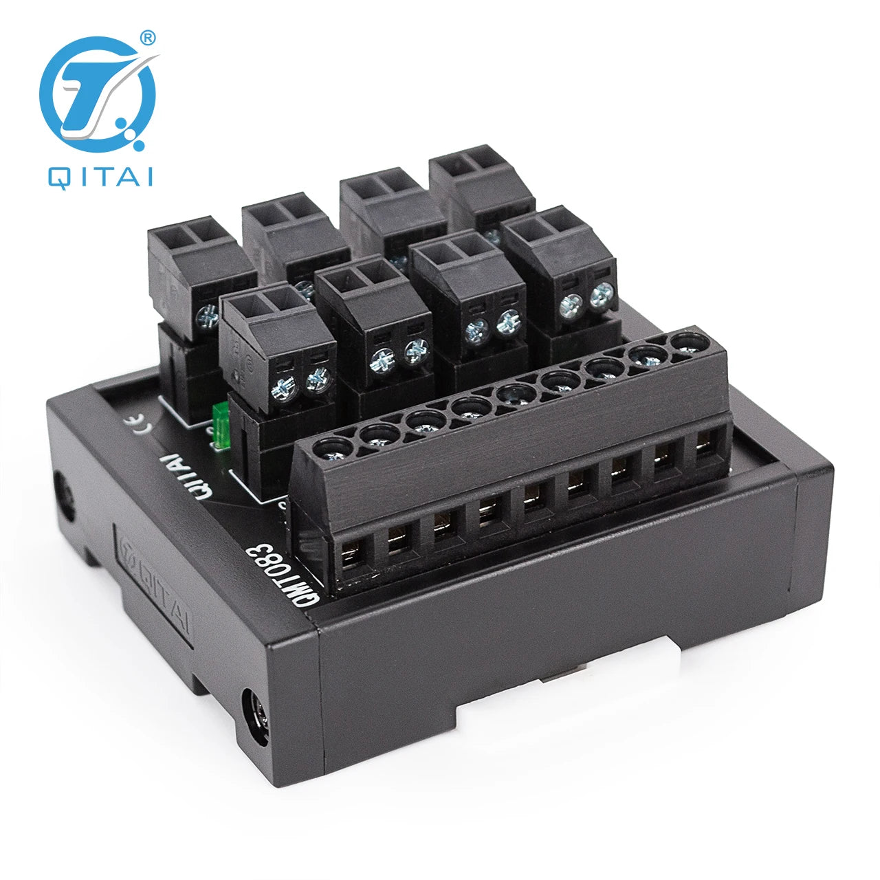 QMT083  8 Bit Output Terminal Block DC24V 1A PLC Module Connect with LED Light Remote Control