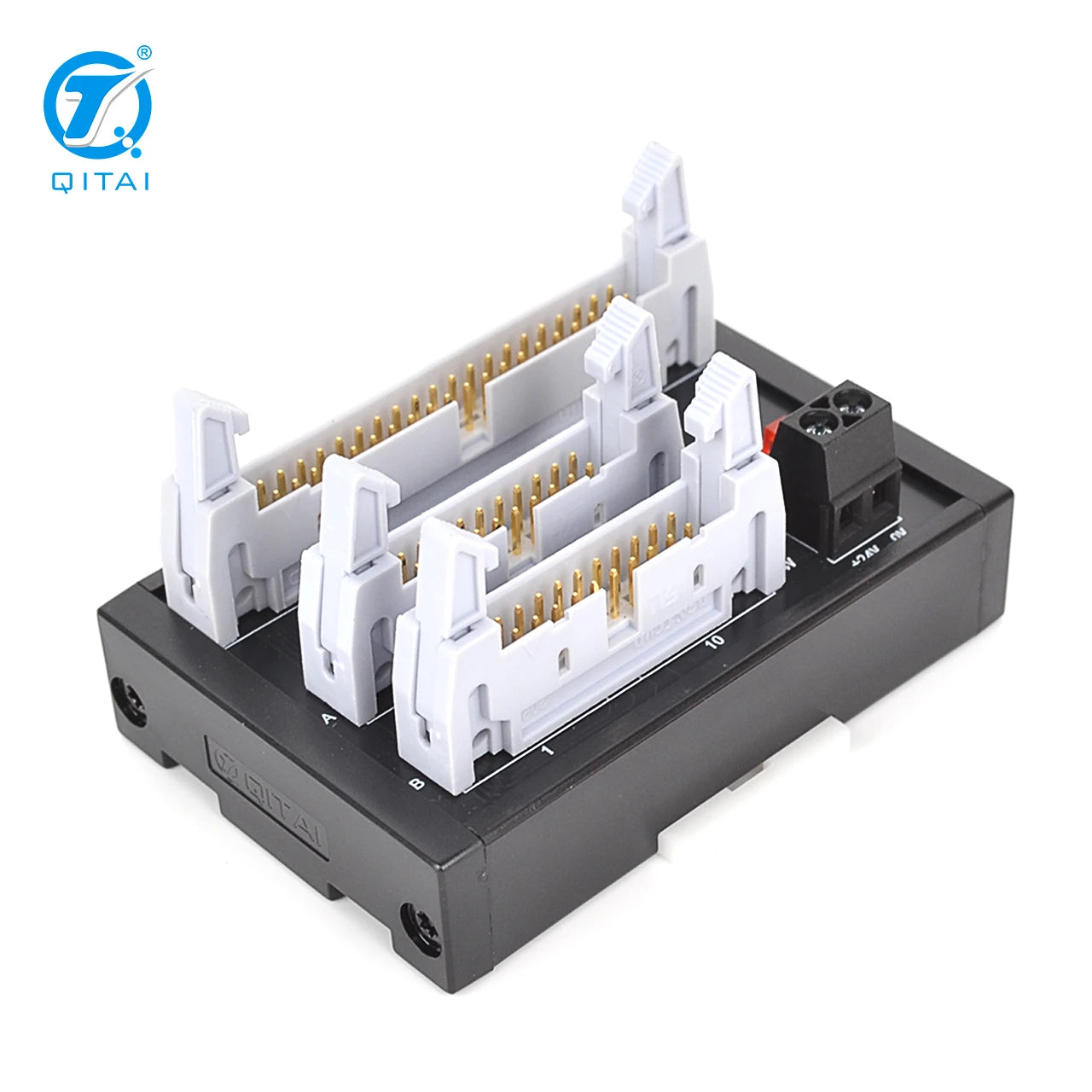 QMT063C Plug-In PLC Relay Terminal Block Module Feed Through Type With IO Station Transfer Terminal Block