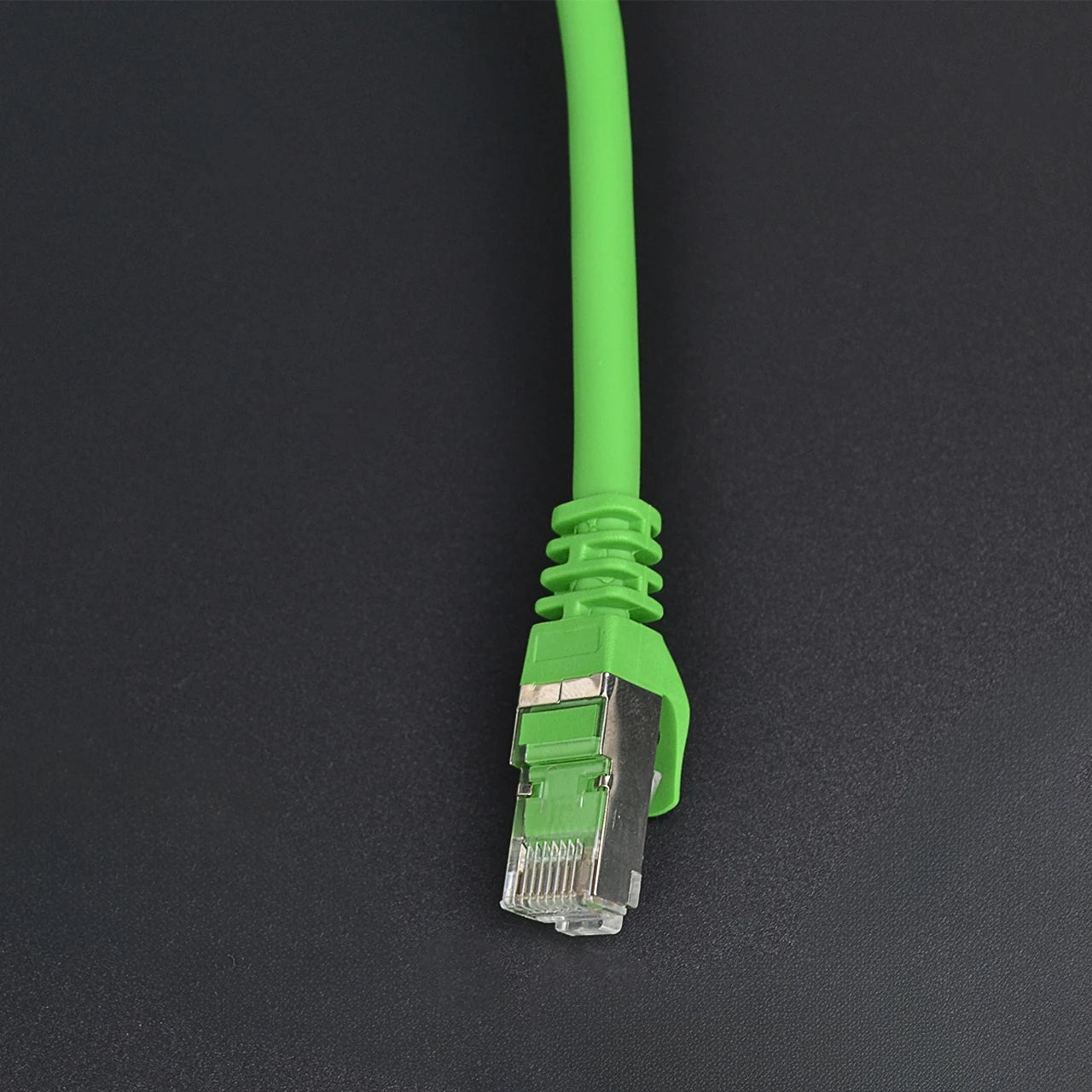 QX202-300 Industrial Network Cable Line RJ45 With Shielding Layer Cat5E 0.3-10M 26AWG  Cat6 Industrial Network Multistrand Cable