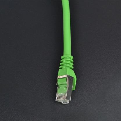 QX202-300 Industrial Network Cable Line RJ45 With Shielding Layer Cat5E 0.3-10M 26AWG  Cat6 Industrial Network Multistrand Cable