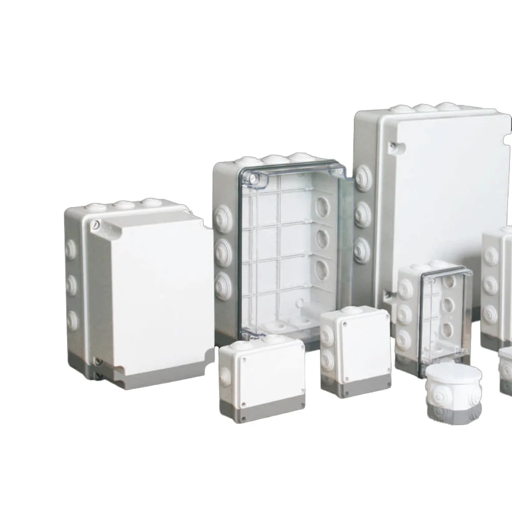 Electronic Waterproof IP66 Sealed PC ABS Plastic Enclosure Case Junction Box