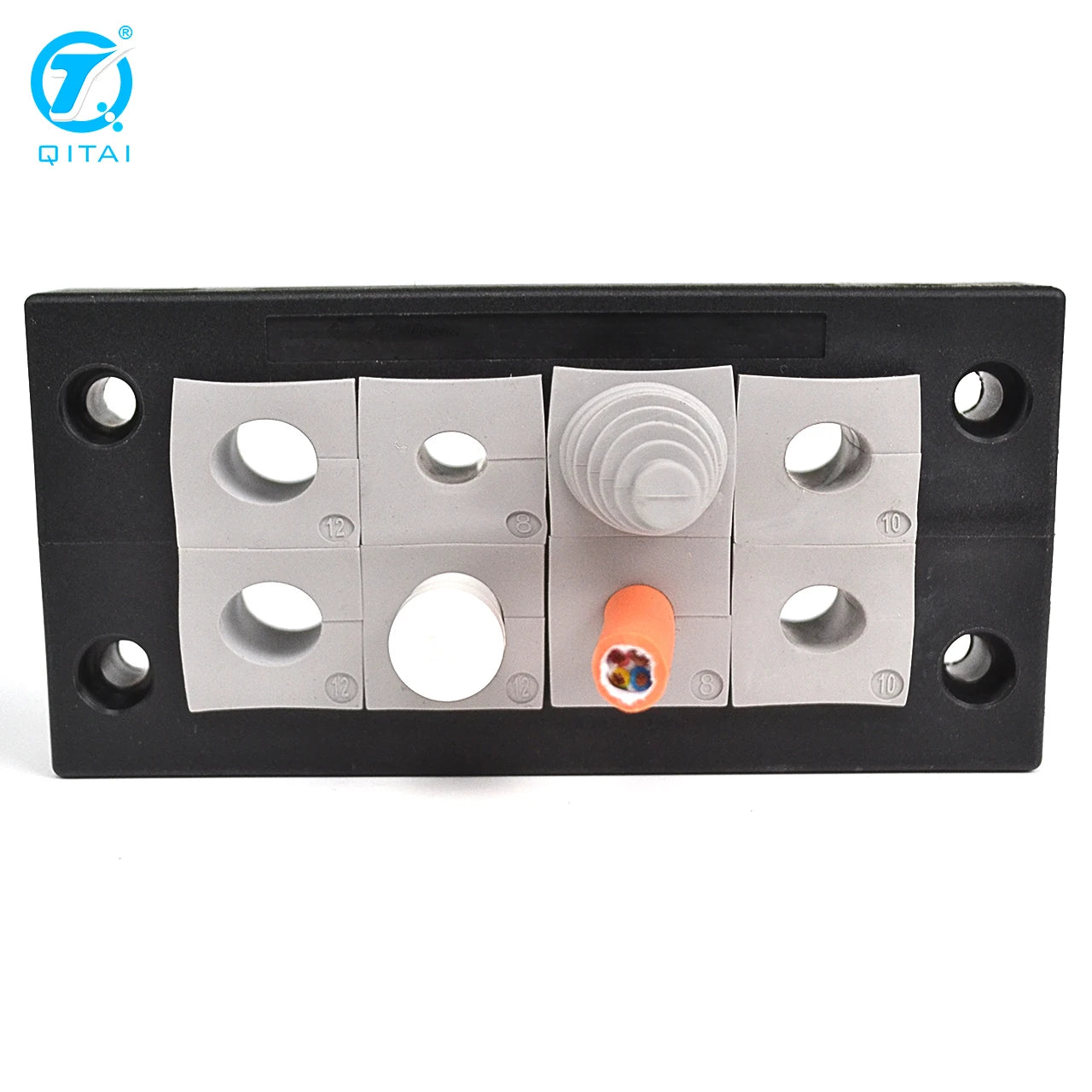 CES 16/8 Cable Entry Systems PA66 UL94 Sealing Module Detachable Frame Cable Entry Plate