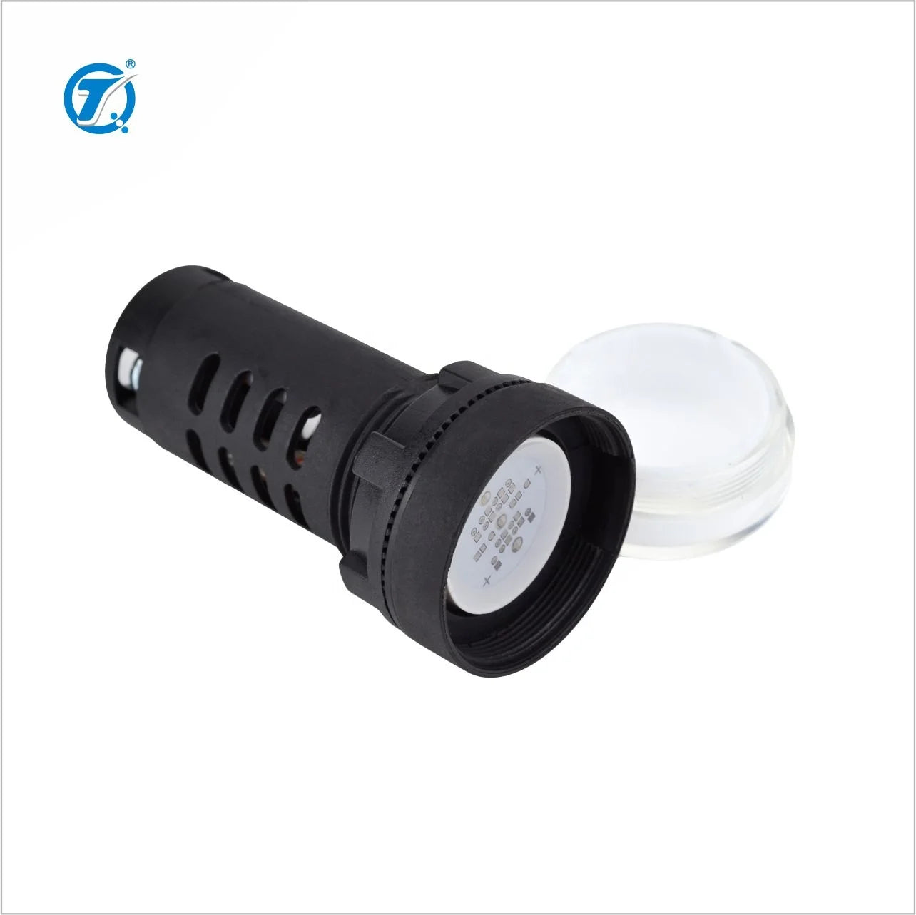 QDN22SA2Z1-P/CGR Dual Color LED Indicator Red Green 12V 24V 220V Pilot Signal Lamp with 22MM Plastic AD16-22SS Indicator Lights