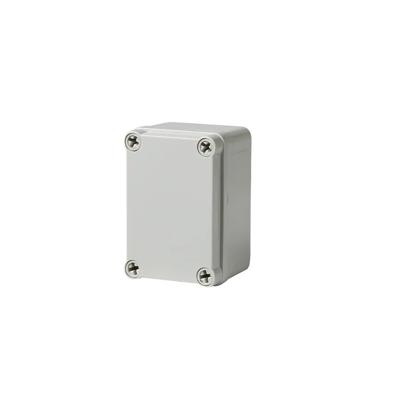 TJ-PG Series PC Grey Junction Box IP66 Dustproof Watertight Electrical Enclosure Screw Lid for Outdoor Industrial Terminal Box