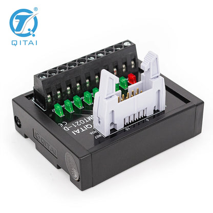 QMT021-D Automotive Terminal Block Module with MIL Connector 10 Bit PLC Terminal Station with LED Light for All Purpose