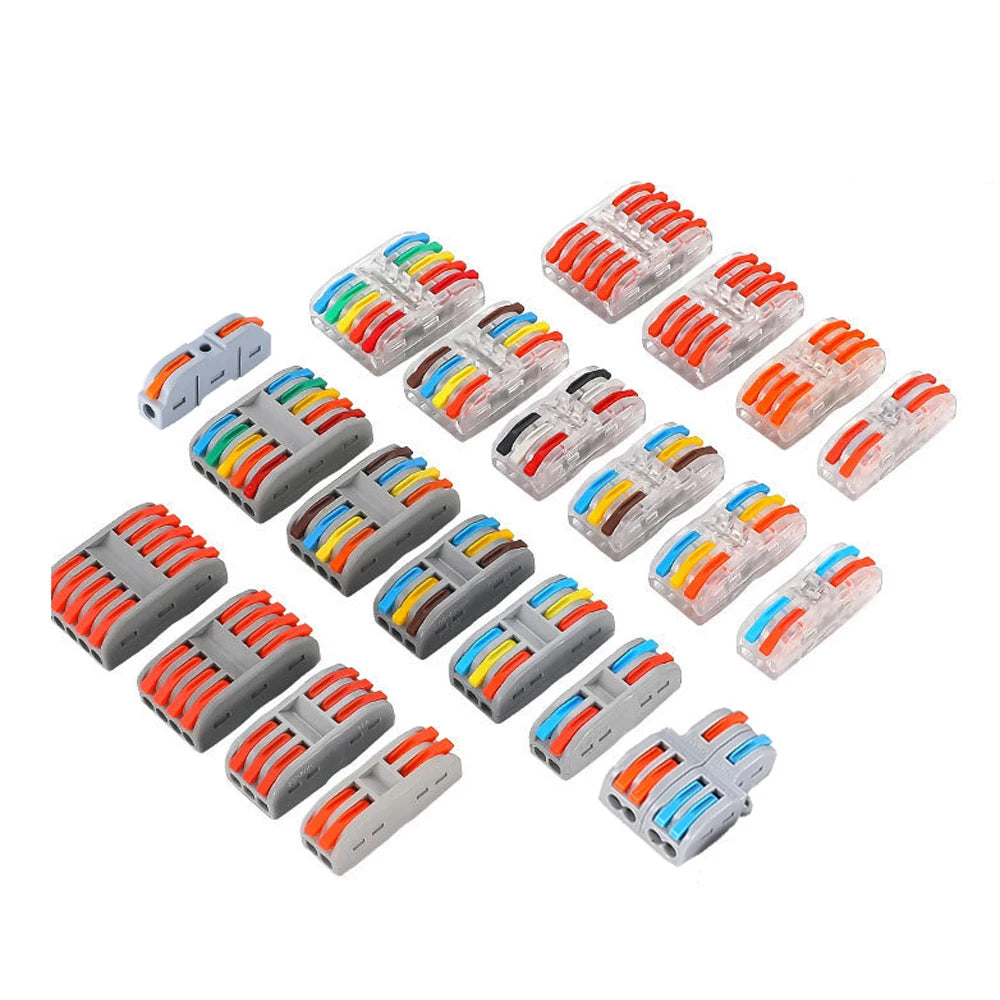 Electrical Wire Splicing Connector Quick Wire Connector Series Connector Push-in Wire Connector