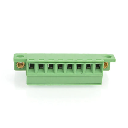 QPS-381ST-8P PCB Wire Female 300V 10A 3.81mm Pitch Plug-In Terminal Block Connector Rated Terminal Block