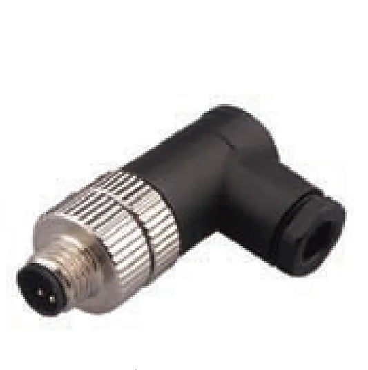 M12 Accessories 4/5/8P Screw Terminal Connector IP67 Protection Industrial Male/Female Shielded Cables Wire Brass Contact