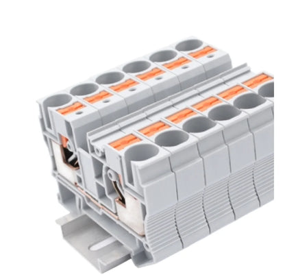 QPT-10 1000V 57A Red Blue Plug-in Factory Supply High Quality Wire Connection High Quality Terminal Strip Terminal Block