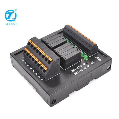 QMY418SL-P Industrial Relay Module Integrated Terminal Blocks Multi-Relay, CE Certified Industrial Automation & Efficient Wiring