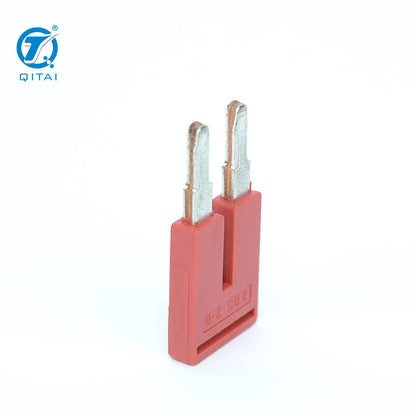 FBS2-6  Plug-In Din Rail Terminal Block Central Fixed Bridge Screw Bridge Screw Terminal Block Plugging Jumper
