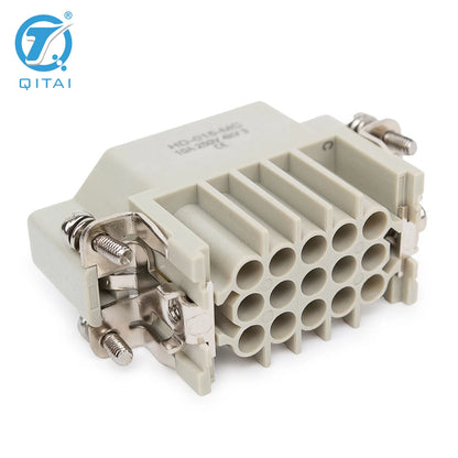 HD-015-MC 10A 250V Side Entry High Construction Hood Connector Cable H6B-SKH-2B-M32 Thread Size 2 Bolts