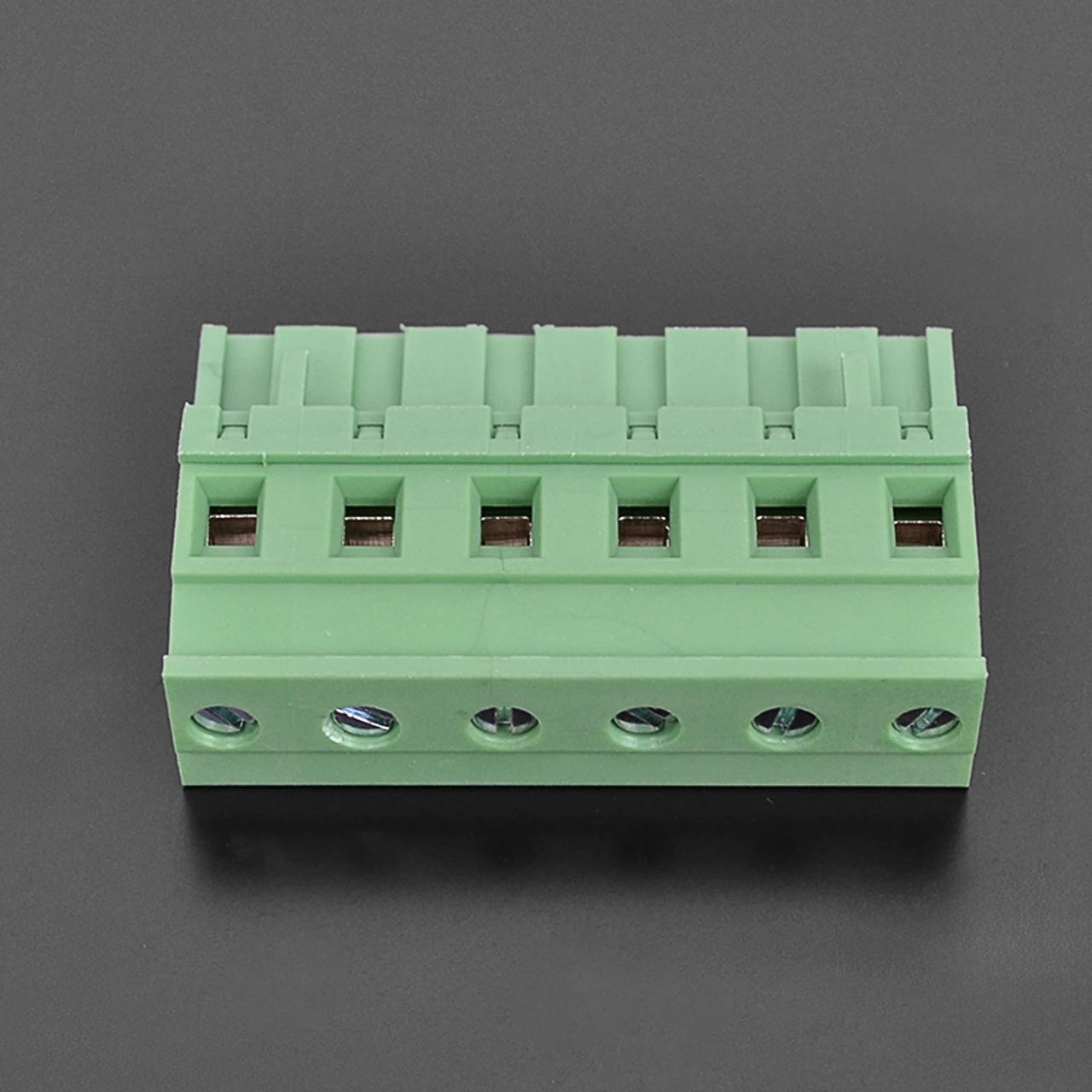 QPRA-762-6P 7.62mm Pitch 300v 15A M3.0 Screw Green PA Material QPR Series Plug PCB Terminal Blocks