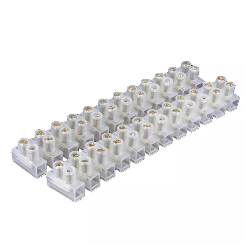 PA Feed Through Terminal Block Wire Quick Auto Wiring Lever Electrical Fire-resistant Connectors Screw Terminal Blocks