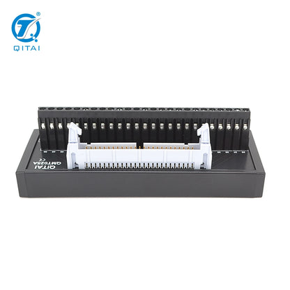 QMT025A 50-Pin MIL Wire Connector DC24V 1A Screw Connection 1.5mm AWG16 Automotive Electric Terminal Block Module PLC Connector