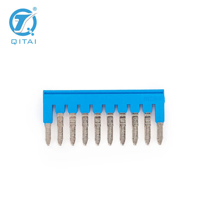 FBS 10-5BU  Plug-In Din Rail Terminal Block Central Fixed Bridge Screw Bridge Screw Terminal Block Plugging Jumper