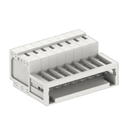 QNS-350  3.5mm Pitch Screwless Spring Plug in Male and Female MCS Terminal Block Cable Connector