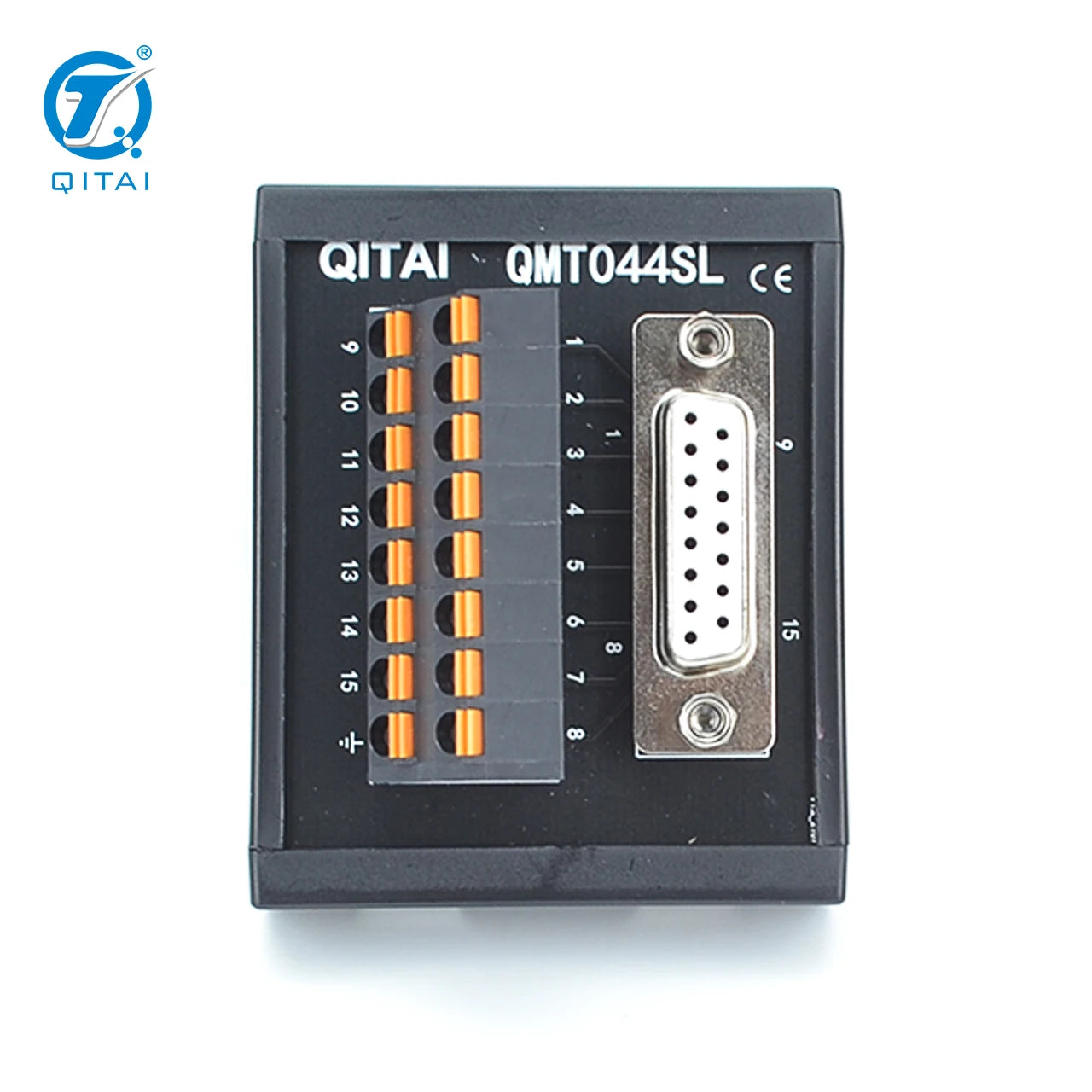 QMT044SL Spring Type 15 PIN Female PLC Terminal Block Module for D-SUB Connector Automotive PLC Connect Terminal Station