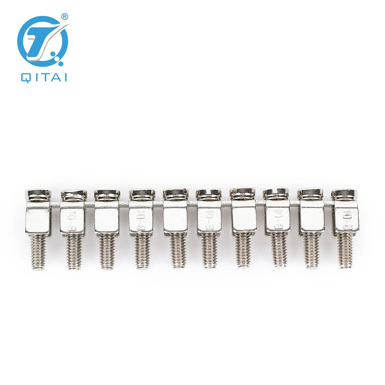 FBI 10-8  Plug-In Din Rail Terminal Block Central Fixed Bridge Screw Bridge Screw Terminal Block Plugging Jumper