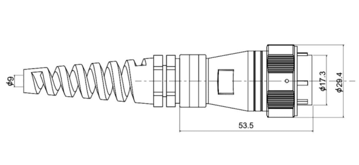PTL20F-6A Copper Waterproof Dustproof Industrial Plug Multicore Power Connector 2/3/4/5/6/7/8/9/10/12/14 Pin Circular Aviation