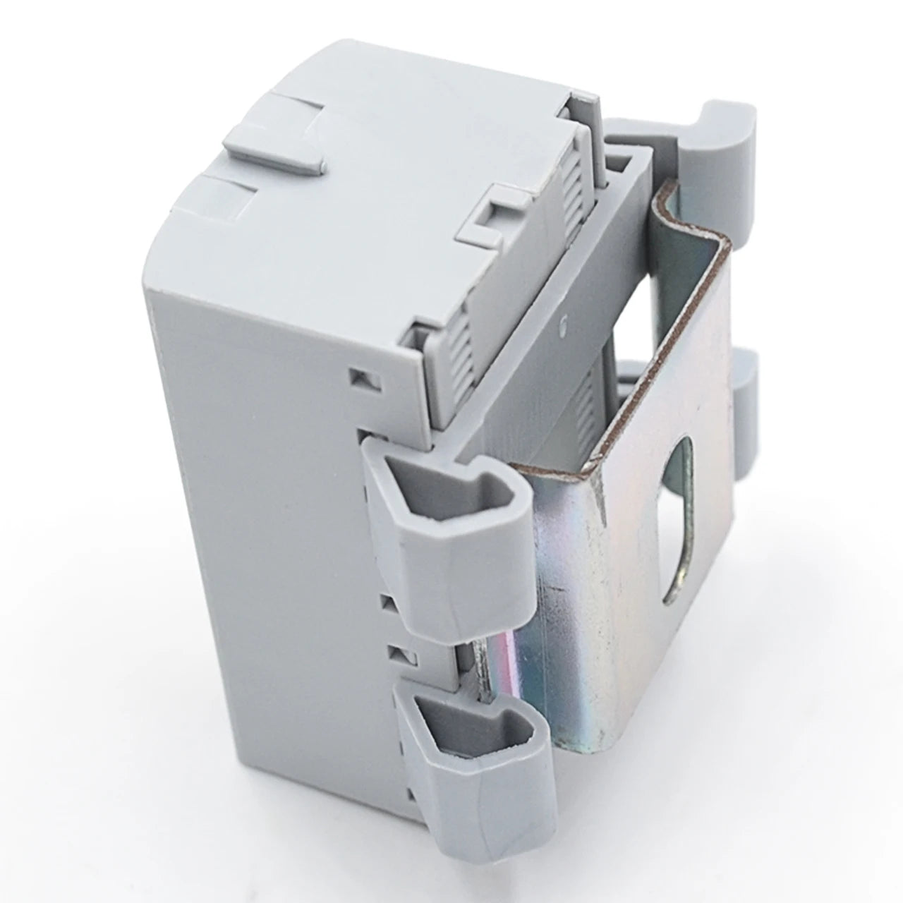 QPTFX 18*2.5-D Straight Plug 18 Bit Distribution Block Push-in Wiring, Electrical Connector, Industrial Terminal DIN Rail Mount