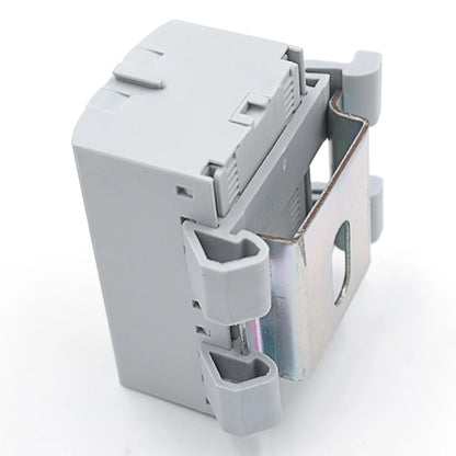 QPTFX 18*2.5-D Straight Plug 18 Bit Distribution Block Push-in Wiring, Electrical Connector, Industrial Terminal DIN Rail Mount