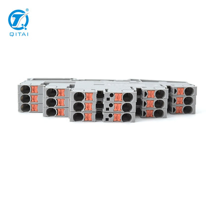 Superior QPT2.5-3L Three-layer High Quality Quick Plug-in Terminal Strip PT Wiring Terminal Blocks