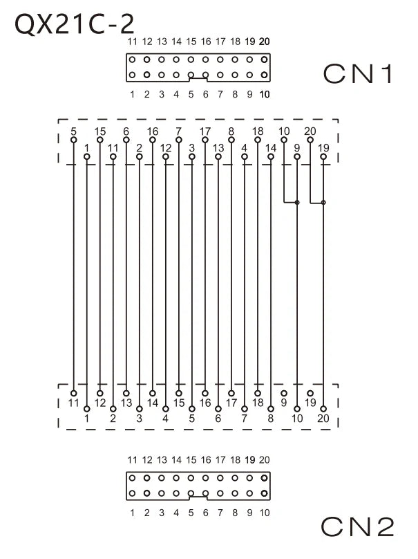 QX21C-2 AWG28  20P/ MIL 20P/MIL Cable PLC I/O Cable Copper Flexible Insulated Wires and Cables  500-10000 mm Plc Control Cable